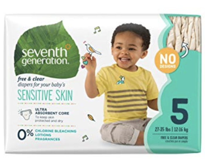 Diaper Size Chart Seventh Generation